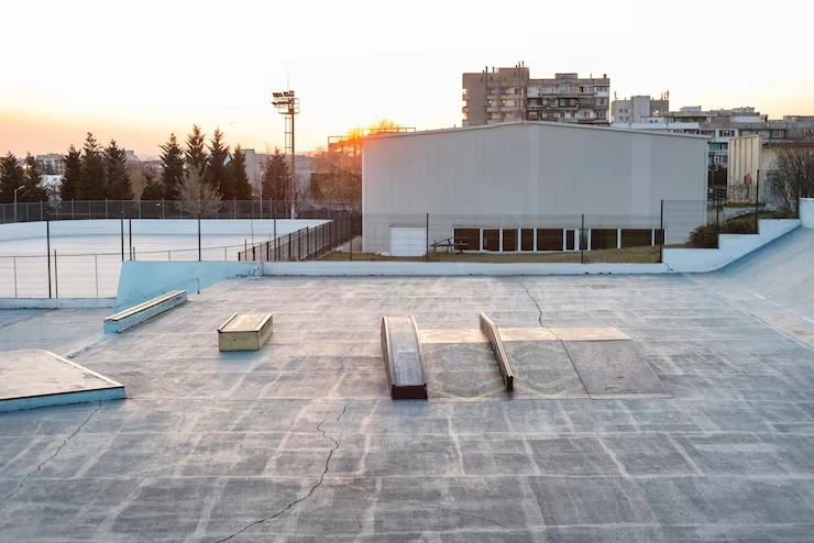 Flat roof system